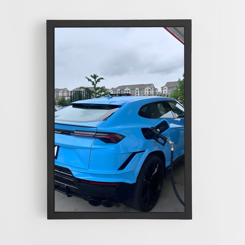 Poster Urus souffle – affiche Lamborghini (vue 2)